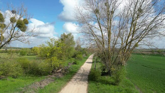 Feldweg in der Uckermark