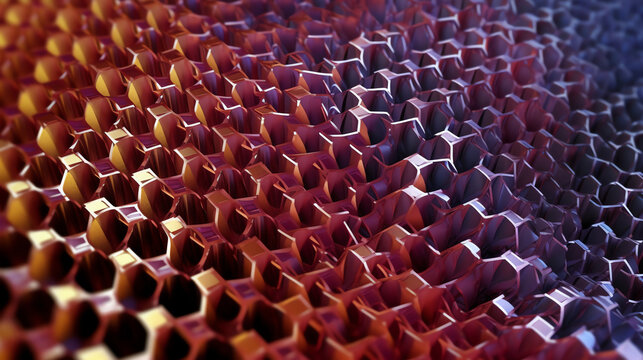 The representation of metamaterials background wallpaper. generative AI