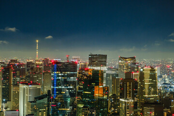 Naklejka premium 六本木ヒルズ 東京シティビュー スカイデッキ