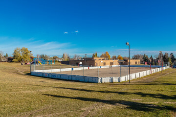 Obraz premium Rochdale Park in Saskatoon, Saskatchewan