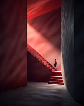 A lonely room. Generative AI