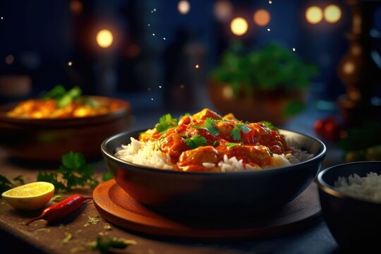 Delicious and Flavorful Curry with Rice