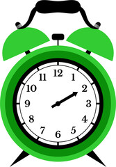 green alarm clock aesthetic fresss