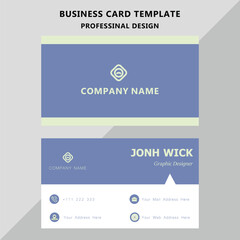 business card template