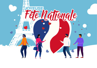 fête nationale française - BANNER