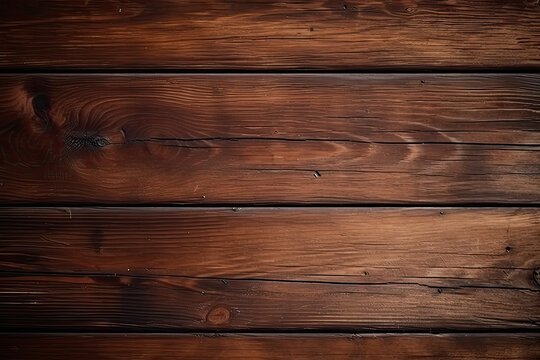flat background dark wood clean background for taking photo Generative AI 
