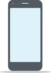 A simple and standard smartphone vector illustration.