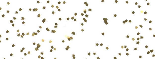 Naklejka na ściany i meble Descendant Christmas Constellations: Mind-Blowing 3D Illustration of Falling Festive Star Patterns