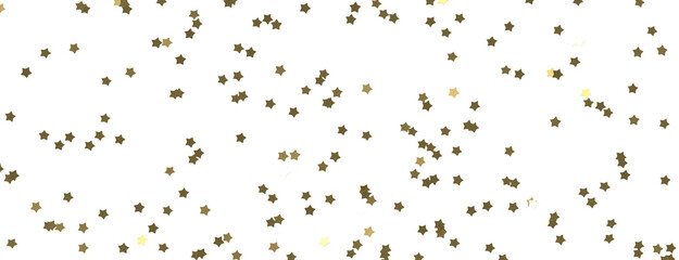 Starlit Christmas Shower: Mesmeric 3D Illustration Depicting Descending Holiday Star Particles