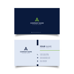 Professional Elegant Modern Business Card Design Template