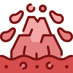 iceberg two tone icon