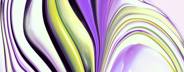 Colorful wavy abstract wallpaper, Abstract wavy pattern. Illustration