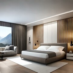 modern bedroom interior