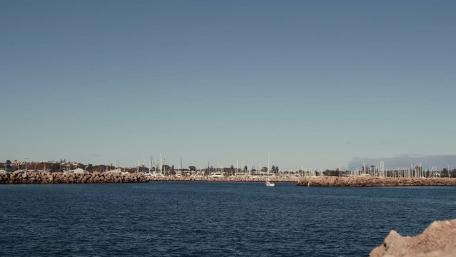 Seaport, jetty in Perth, Australia