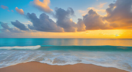 Fototapeta na wymiar Bahamas Beach Landscape 