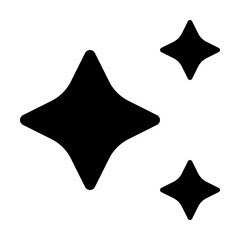 Fototapeta premium Sparkles Right Icon