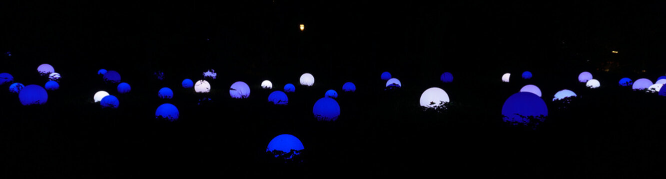 Incanto di luci 2023, Orto botanico di Roma