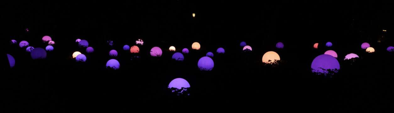 Incanto di luci 2023, Orto botanico di Roma