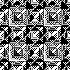 Seamless models. Modern stylish texture. Monochrome, simple. Vector.