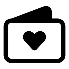 Invitation Heart Icon