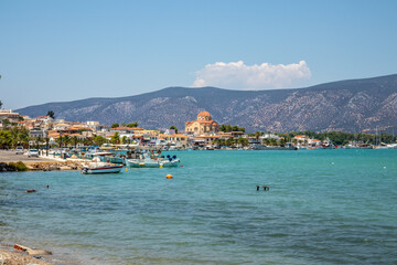 Fototapeta premium View of Kolladia, Greece