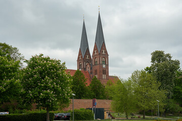 Fototapeta na wymiar Klosterkirche Sankt Trinitatis in Neuruppin