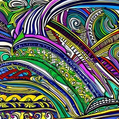 1362 Abstract Doodles: A creative and expressive background featuring abstract doodles in playful and whimsical shapes, evoking a sense of imagination and creativity1, Generative AI