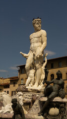 Fountain of Neptune in Florence