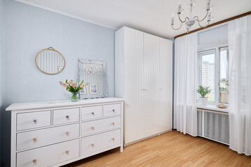 The interior of the apartment with different decor