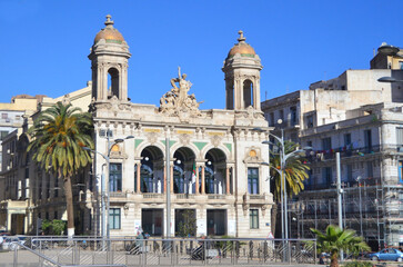 Fototapeta na wymiar Opera building in the Algerian city of Oran