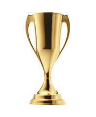 Gold trophy cup - Ai technology