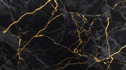 Abstract black and gold marble stone texture for background or luxurious tiles floor and wallpaper decorative design. Luxury marble texture. Marble wallpaper. Ai generative