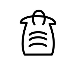 Shopping cart line icon 