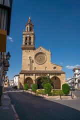 Fototapeta na wymiar Church of San Lorenzo - Route of the Fernandine Churches - Cordoba, Andalusia, Spain