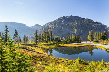 Fototapeta premium Mountains in Washington