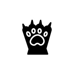 Paw Animal Pet Solid Icon
