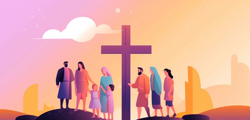 Latin American Christianity symbolism Generative AI