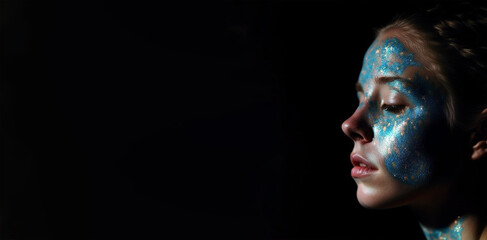 Portrait of a beautiful woman  Generative AI