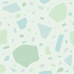 Seamless pastel trend marble terrazzo textured background for architecture exterior wall, interior desgin, fashion, beauty, cosmetics