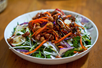 A delicious cold tiger dish