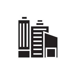 Factory Buidling Industrial Icon