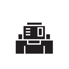 Industrial Machine Cheese Icon