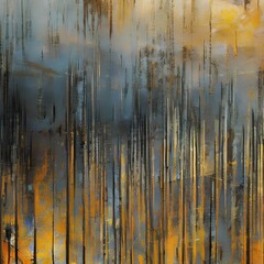 1476 Abstract Grunge Art: A captivating and abstract background featuring grunge art with distressed textures, bold brush strokes, and a sense of rawness and artistic expression1, Generative AI
