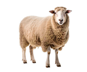 Sheep png, isolated, sheep on transparent background, generative ai
