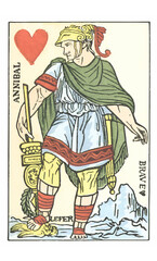 Fototapeta na wymiar Antique Royal Theme Card Game