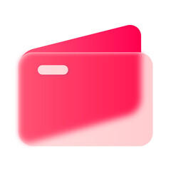 Card Digital Glassmorphism UI Icon Sign and Symbol Design Illustrator Png Svg