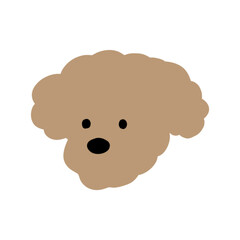 cute dog illustration 