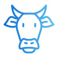 cow gradient icon