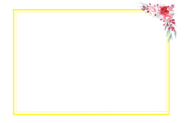 frame with flowers,frame, illustration, vector, flower, design, green, floral, spring, nature, pattern, border, card, banner, decoration, summer, art, flowers, paper, backgrounds, leaf, color, blank, 