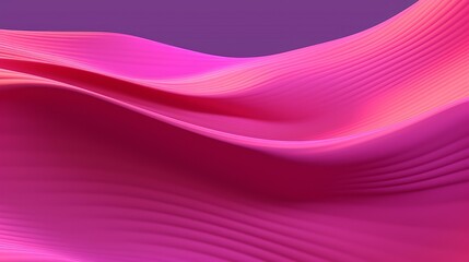 Pink Undulating lines shape a Colorful hypothetical establishment. Creative resource, AI Generated